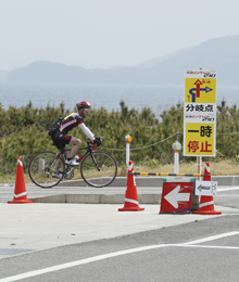 Ａ・Ｂコースの分岐点について